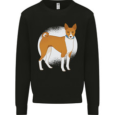 A Basenji Dog Mens Sweatshirt