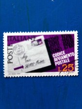 08. Francobollo poste italiane codice avviamento postale 1968 Lire 25