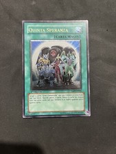 YU GI OH CARTA QUINTA SPERANZA ULTIMATE TAEV-IT045 1EDZ EROE ELEMENTALE DECK