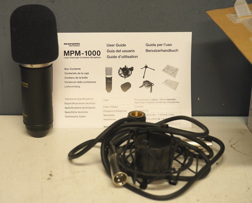 Marantz mpm 1000 microfono - mpm-1000,