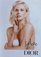 Pubblicità Advertising Ritaglio Italian 2022 Profumo DIOR Charlize Theron