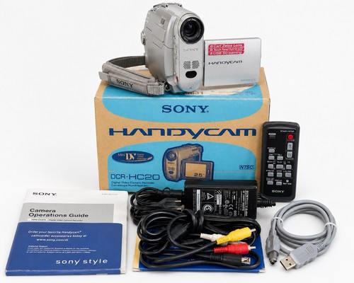 Sony dcr hc20 - dcr-hc20, minidv