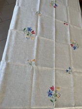 TOVAGLIA vintage ricamata a