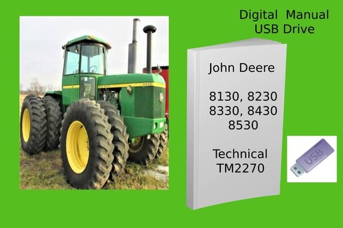 John deere 8130 8230 8330 - john, 8430