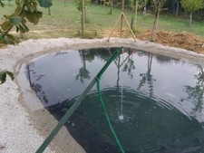 Telo per laghetto PVC 0,5mm atossico per pesci piante irrigazione acqua piovana