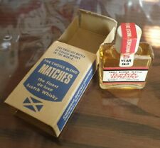 bottiglietta mignon Matches Scozia Mackays Scotch Whisky vintage rare bottiglia