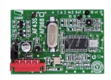 SCHEDA RADIOFREQUENZA INNESTO RICEVENTE 433,92 MHZ SELETTORE S9000 CAME AF43S