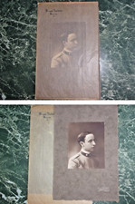 Fotografia primi 900 ritratto soldato REGIO ESERCITO Foto Diego Vadalà + busta