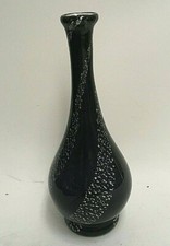 vaso ditta Mazzucato -Murano- 1980 color argento e nero