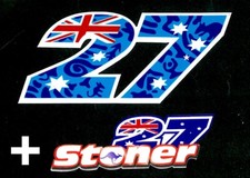 27 CASEY STONER adesivo stickers adesivi motogp sticker