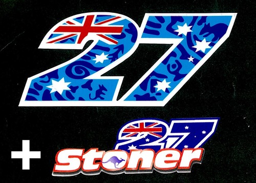 Casey stoner adesivo - 27,