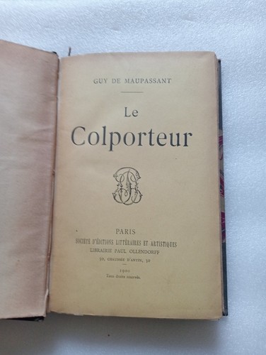 Colporteur guy de - de,