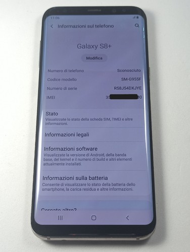 Samsung plus 64 scanner - s8+,