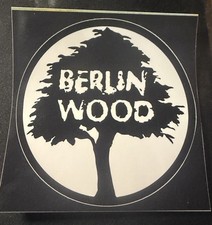 Adesivo in legno Berlino -