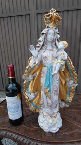Grande statuina madonna - grande,