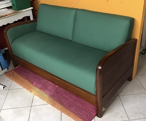 Divanetto vintage due posti - divanetto,
