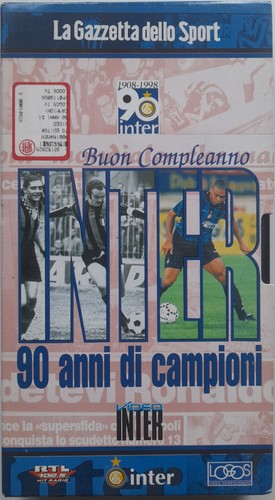 Vhs buon compleanno inter - vhs,