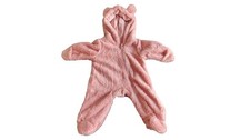 Passeggino neonato rosa in