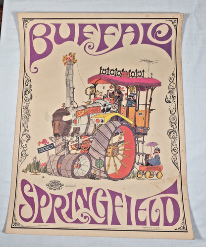 Poster originale 1968 buffalo - originale,