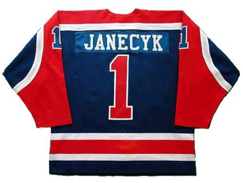 Maglia hockey retro janecyk - maglia,
