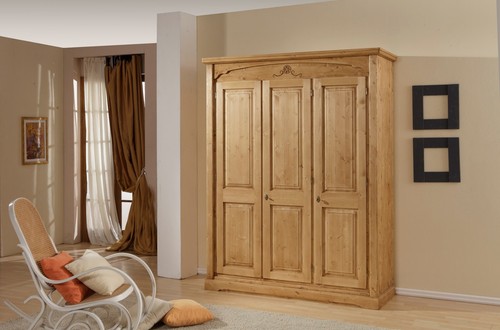 Armadio rustico legno di - armadio,