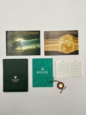ROLEX SUBMARINER KIT ANNO 1994 SET CORREDO SUBMARINER ORIGINALE LINGUA SPAGNOLA