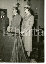 1953 ROMA Isa BARZIZZA e Carlo Alberto CHIESA nel giorno del matrimonio *Foto