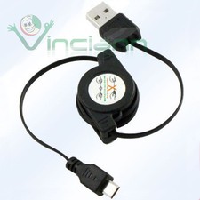 Cavo dati USB retrattile per Vodafone Huawei Sonic U8650 cavetto micro usb CRM