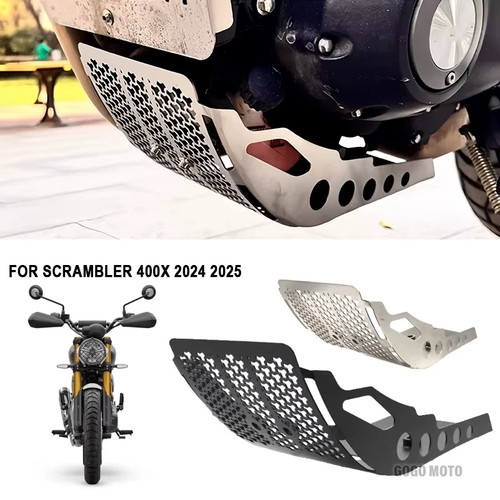 Triumph 400x scrambler piastra - scrambler,