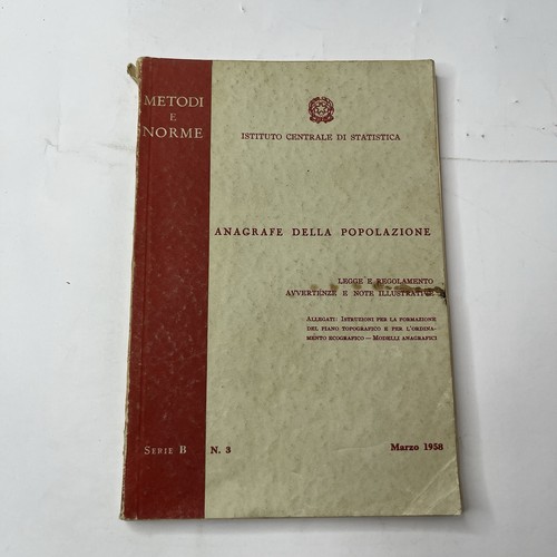 Anagrafe della popolazione - della,