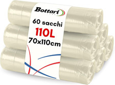 60 Sacchi Immondizia 110L