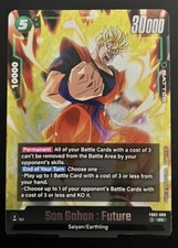 SON GOHAN : FUTURE sr FB02-089 dragon ball super card game Fusion World DBS