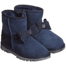 BLUMARINE BABY BLUE SHEEPSKIN