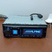 Alpine CDE-145J Ricevitore CD Audio per Auto 1DIN Ingresso USB AUX Testato Sp...
