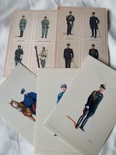 POLIZIA DI STATO - LOTTO 5 CARTOLINE "UNIFORMI DEL CORPO"