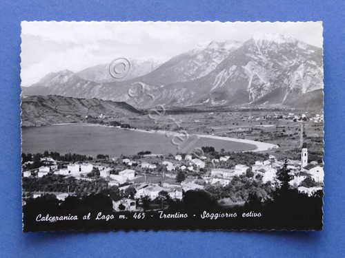 Cartolina calceranica lago - calceranica,