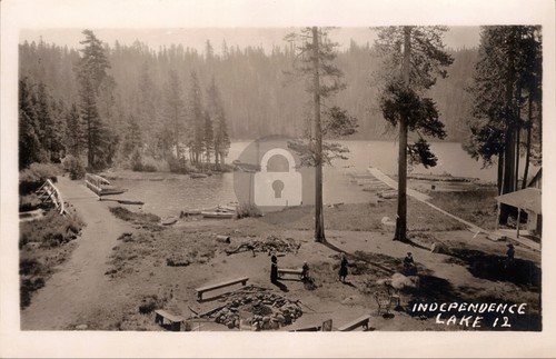 Independence lake people boats - lake,