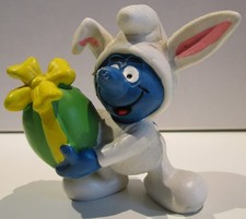 331-PUFFI-PUFFO COSTUME DA CONIGLIETTO-2.0496-PORTUGAL © 82 PEYO SCHLEICH Ⓢ