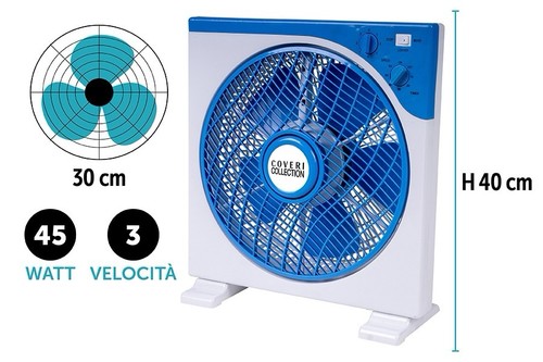 Ventilatore tavolo 220v 45w - da,