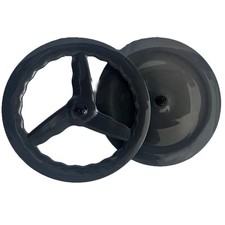 Set ruote 700C strada/TT/pista bici onda carbonio anteriore 3 razze ruota UD opaca 