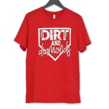T-shirt grafica baseball uomo