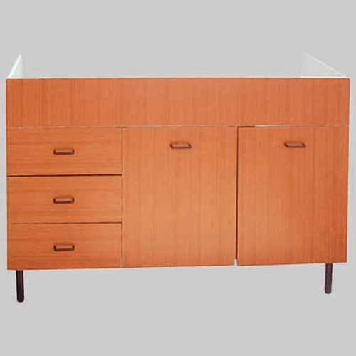 Sottolavello teak cassetti - sottolavello,