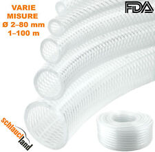 TUBO flessibile PVC Olio Acqua Alcool Vino Birra Benzina Diesel Compressore Aria