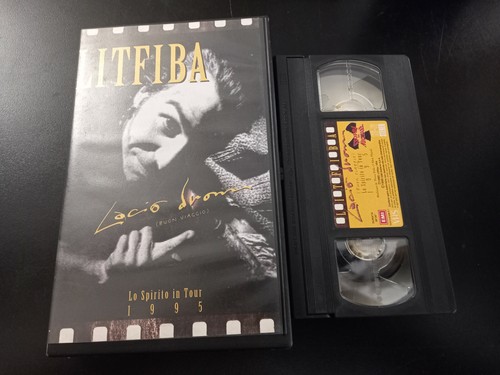 Vhs litfiba lacio drom - vhs,