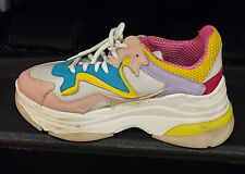 Sneakers Donna OVYE’ stringate in pelle e tessuto Descrizione