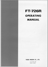 Yaesu 726r manuale - ft-726r,