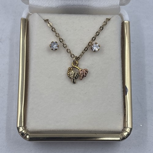 Set orecchini collana pietra - set,