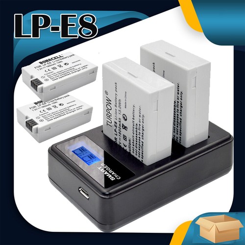 Set batteria e8 - lp-e8, e