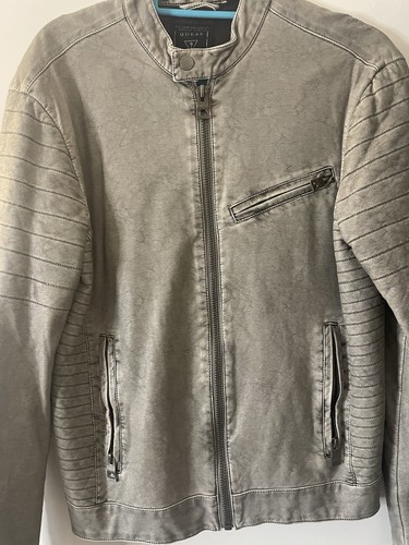 Giacca uomo guess ecopelle - giacca,