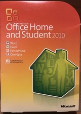 Microsoft Office Home & Student 2010 Software per Windows Family Pack